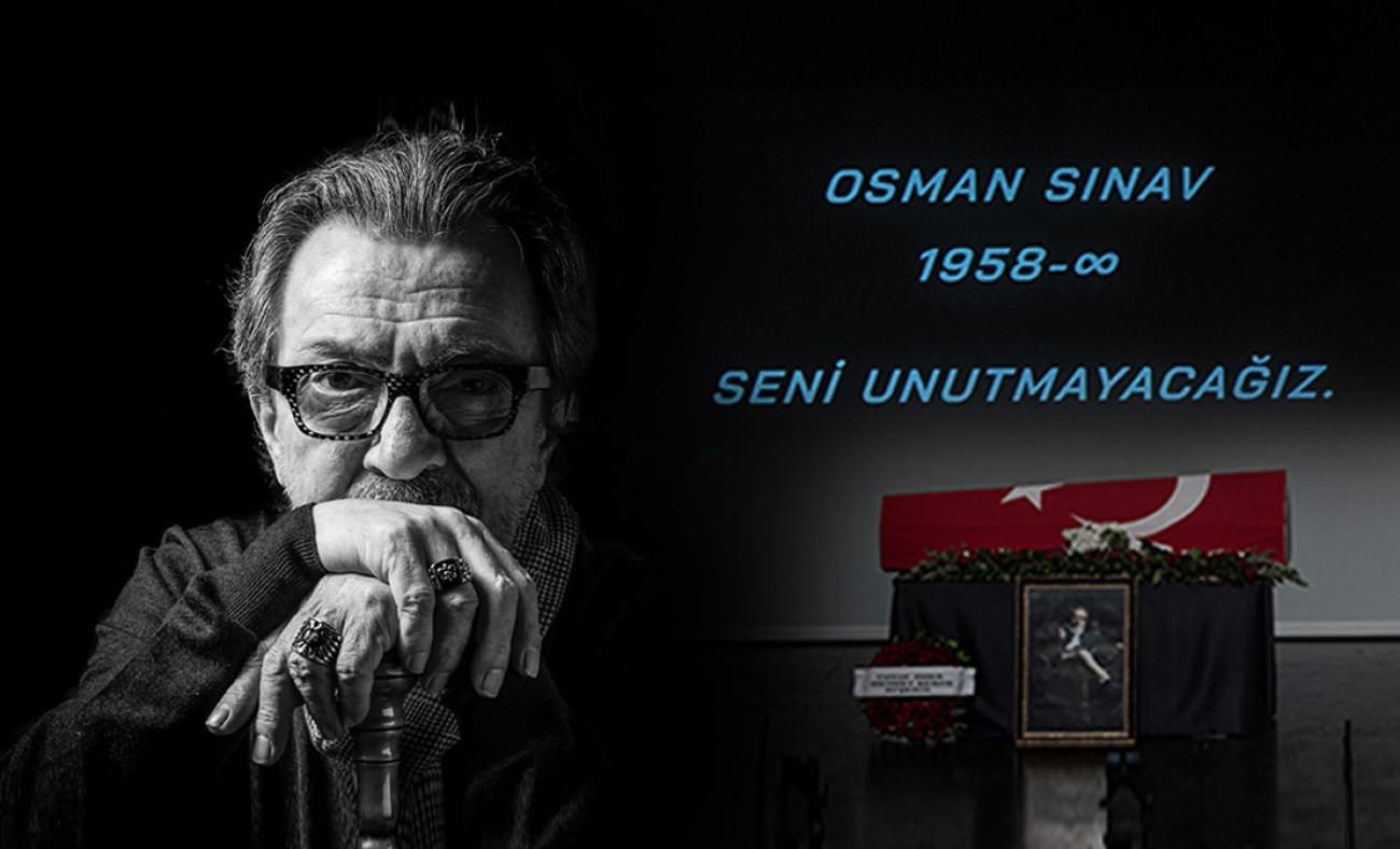 Osman Sınav'a veda! Usta yönetmen sevenlerinin gözyaşları eşliğinde uğurlandı
