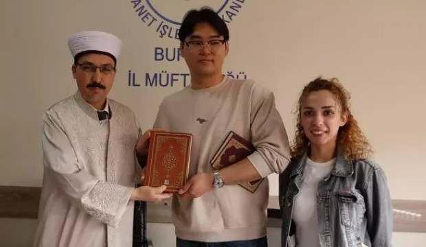 Koreli genç Burdur'da Müslüman oldu! Yeni ismi 'Ceyhun'