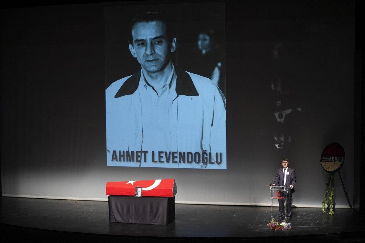 Ahmet Levendoğlu için AKM'de düzenlenen cenaze töreni