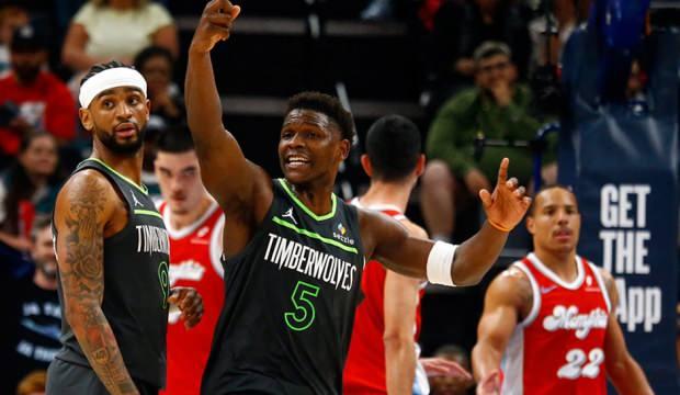 NBA'de geceye damga vuran performans! Anthony Edwards'ın 44 sayı