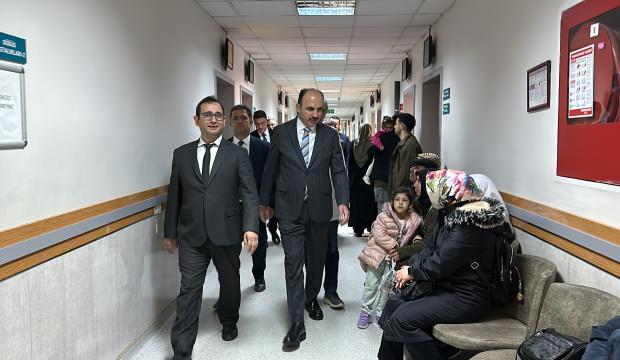 Başkan Altay'dan hasta ziyareti 