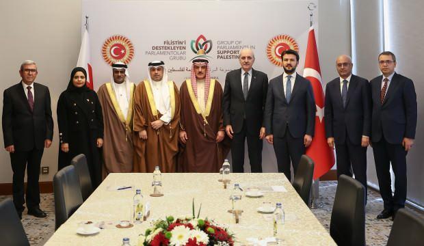 Kurtulmuş, Bahreyn Temsilciler Meclisi Başkanı ile görüştü
