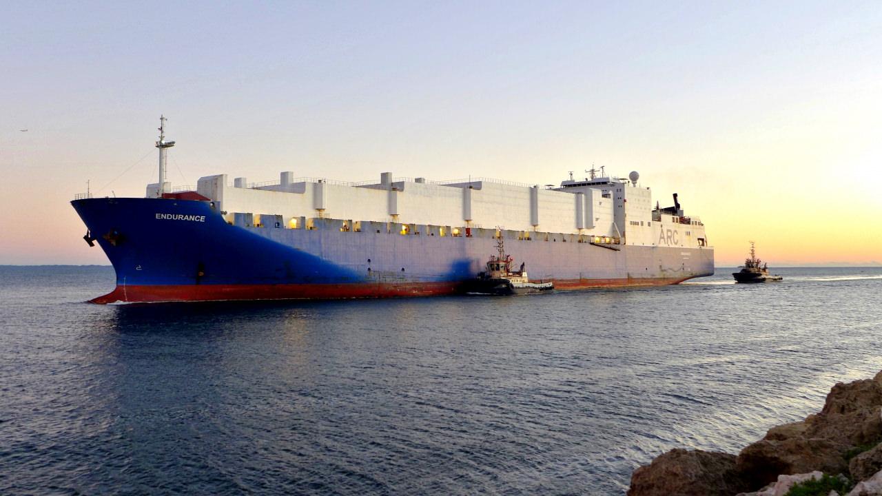 ABD askeri gemisi M/V Endurance
