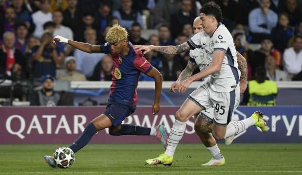 Barcelona 2-0'dan d&ouml;nd&uuml;! 6 goll&uuml; ma&ccedil;ta Inter fırsat tepti