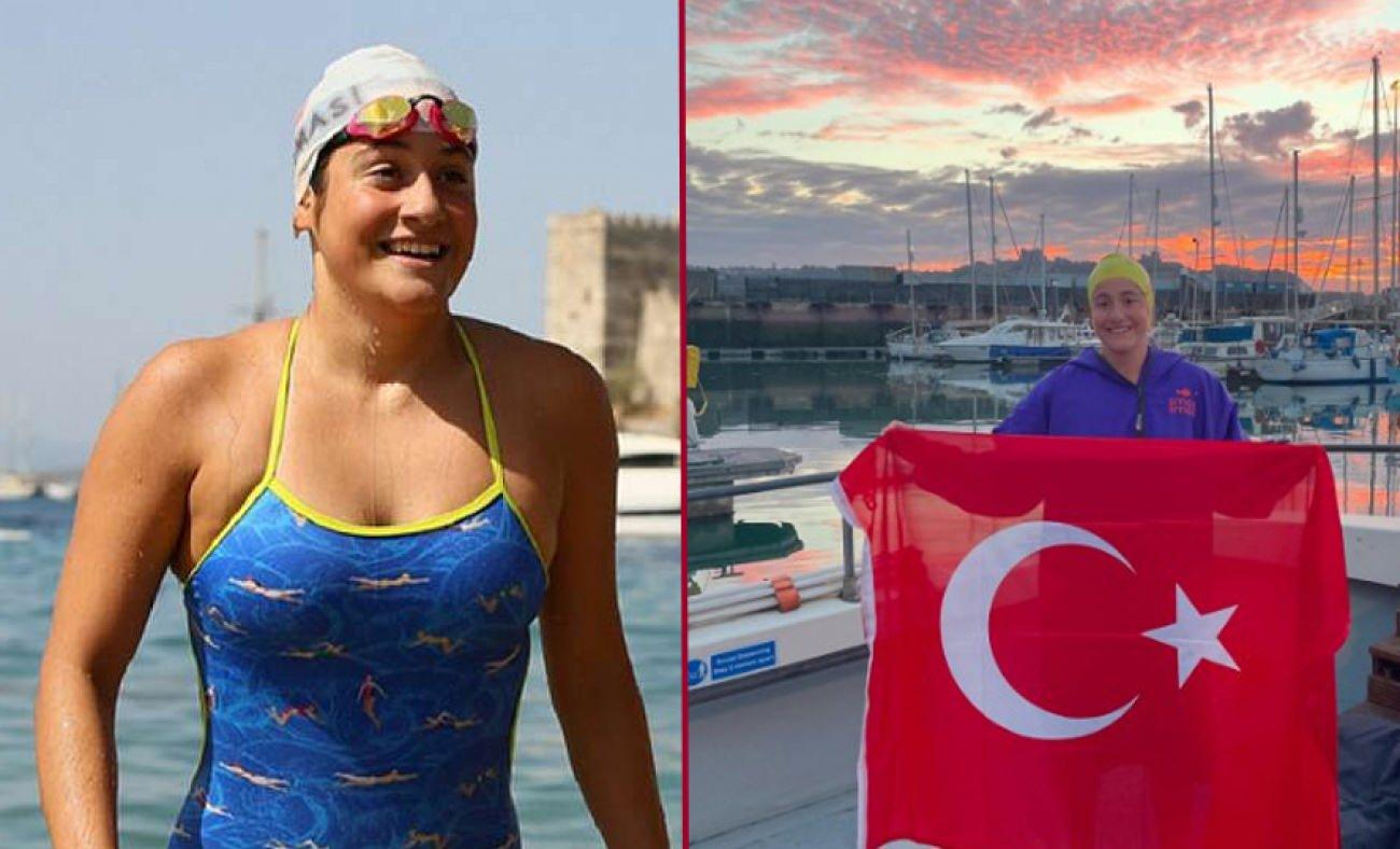 Milli yüzücü Aysu Türkoğlu'ndan yeni rekor! Bundan sonra dünya rekorunu hedefliyor