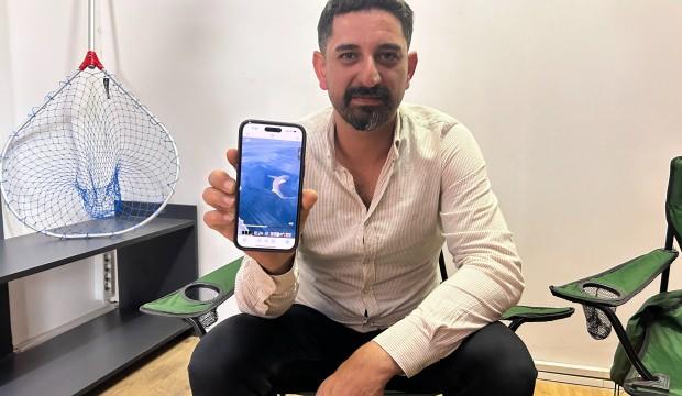 Yakaladığı 30 kiloluk balıktan korkutan sürpriz!