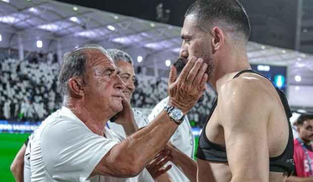 4 goll&uuml; ma&ccedil;ta Fatih Terim sevindi Merih Demiral &uuml;z&uuml;ld&uuml;