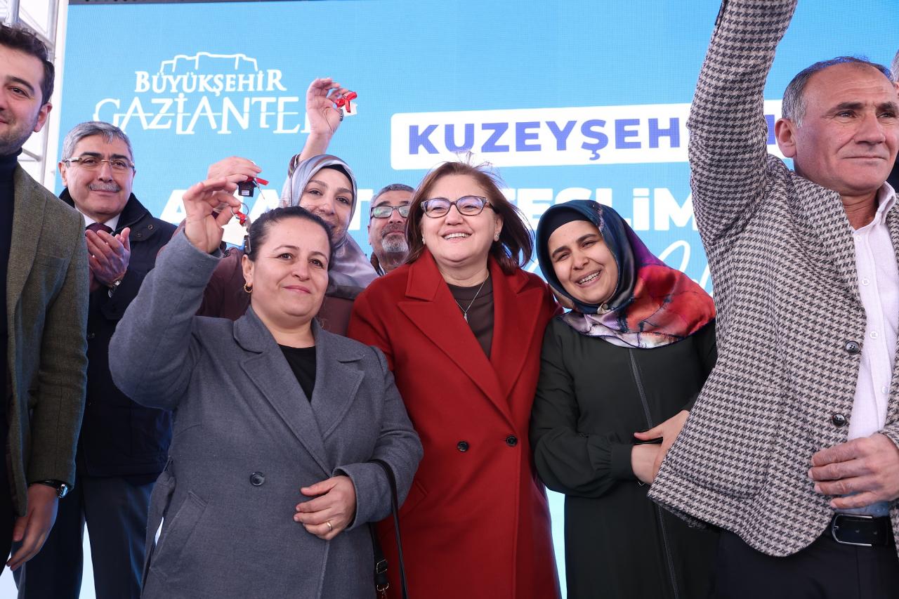 Konut kura çekiminden bir kare. 