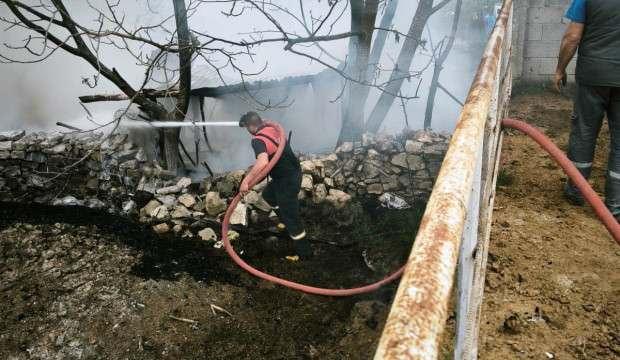Kütahya'da kabus gibi gece: Onlarca hayvanı yandı!