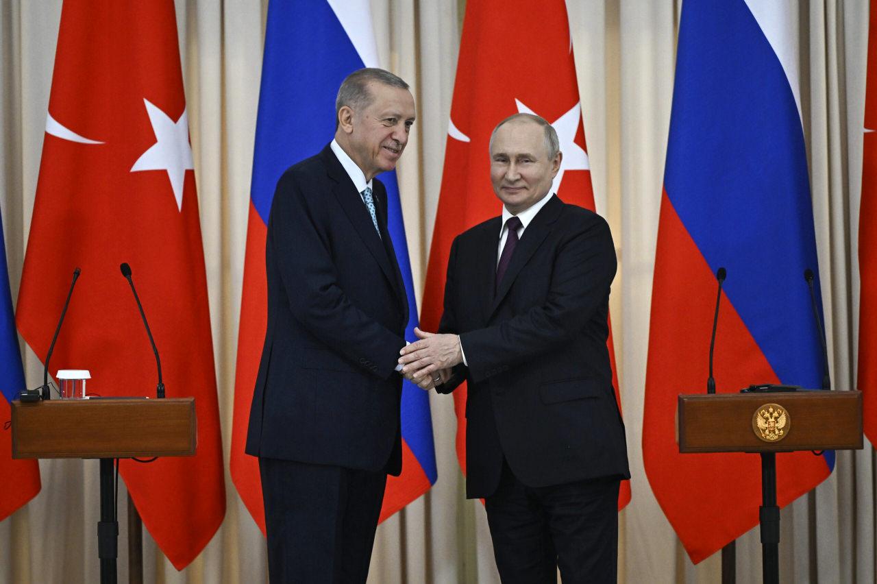 Recep Tayyip Erdoğan ve Vladimir Putin