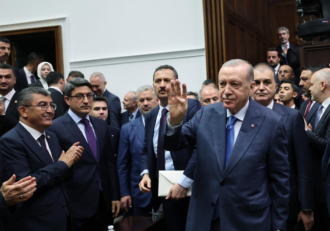 Cumhurbaşkanı ve AK Parti Genel Başkanı Recep Tayyip Erdoğan, partisinin TBMM Grup Toplantısı'na katıldı.