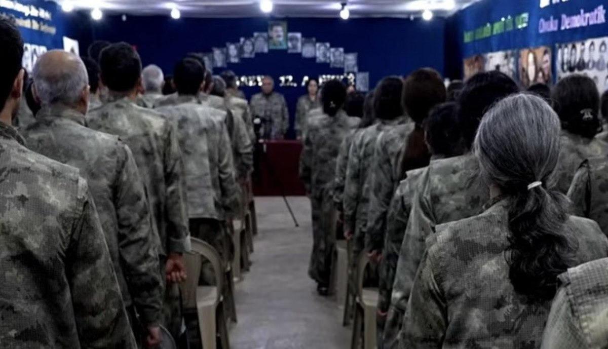 ANF, tarihi karar alınan PKK'nin 12'nci Kongresi'nden ilk görüntüleri paylaştı.