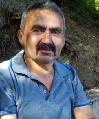 Üzerine ağaç devrilmesi sonucu hayatını kaybeden Durmuş Gülen.