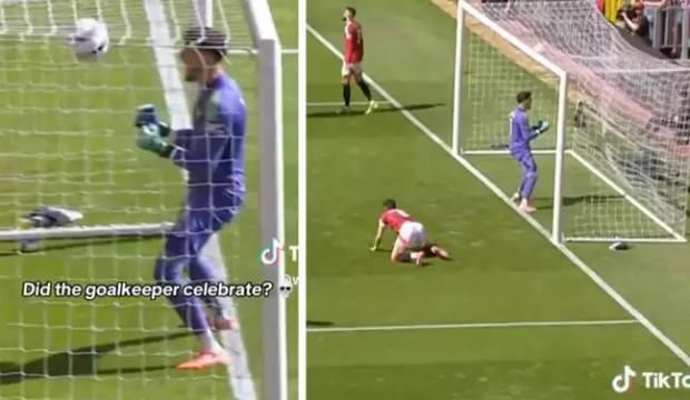 'Altay yediği gole seviniyor mu?' İngiliz ekibine tepkiler çığ gibi