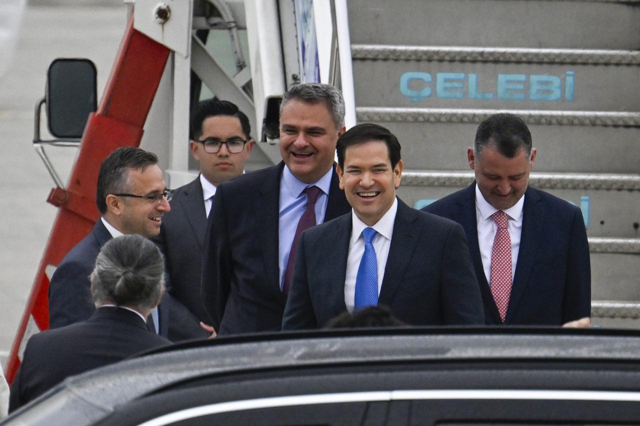 Rubio, İstanbul Havalimanı'na indi.
