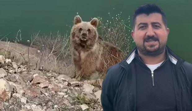 Yer: Sivas! Ayıya yem olmaktan son anda kurtuldu