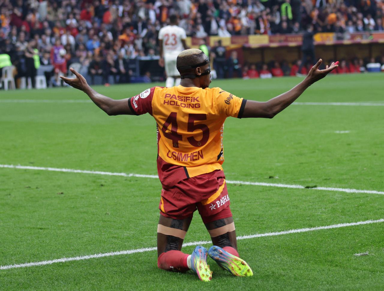 Galatasaray'ın golcüsü Victor Osimhen