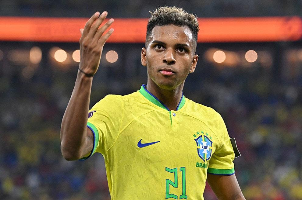 Rodrygo, Brezilya Milli Takımı'nda.