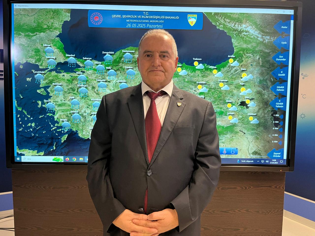 Meteoroloji Genel Müdürlüğü Hava Tahmin Uzmanı Abdullah Macit