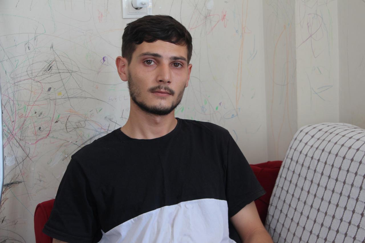 Samet Canlı kazadan sonra sakat kaldı. 