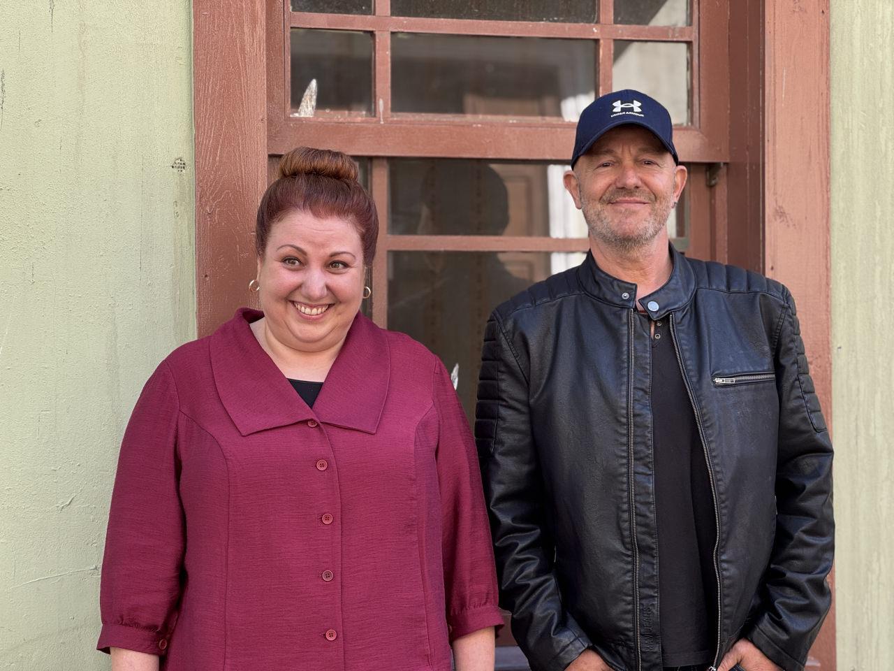Meltem Kaplan ve Çağan Irmak'ın film ile ilgili verdiği röportajdan bir kare