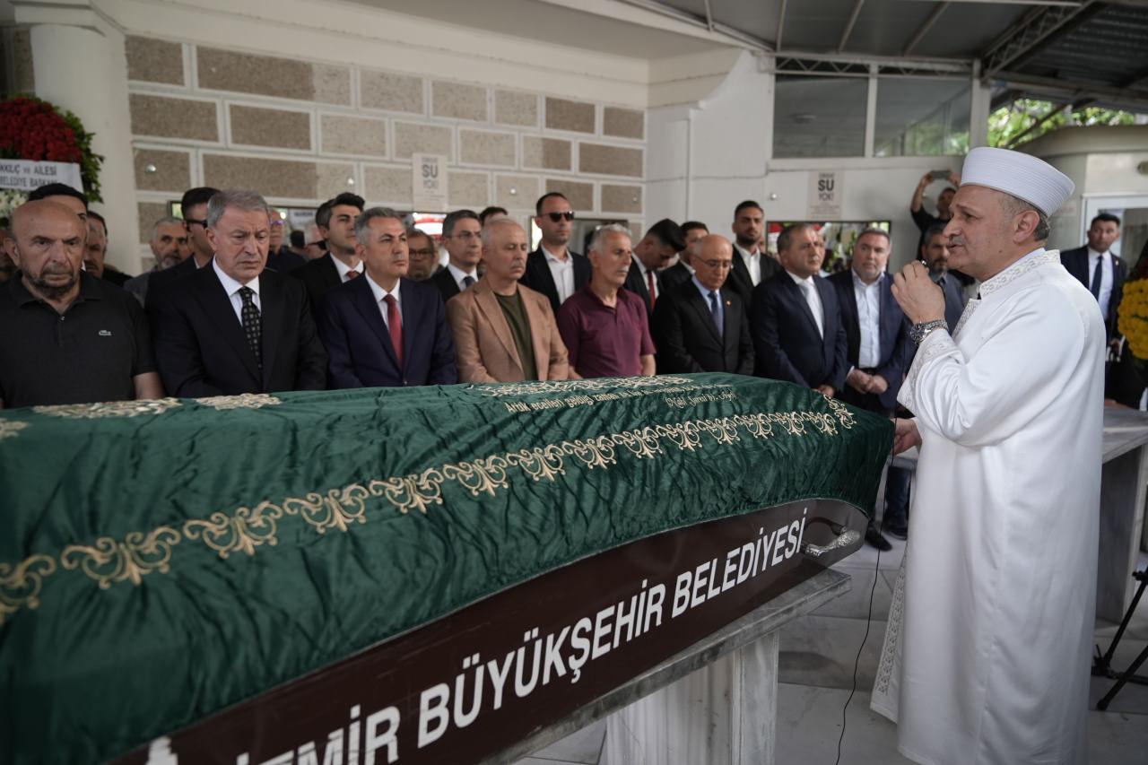  Akar'ın kayınvalidesi Türkan Samur, son yolculuğuna uğurlandı