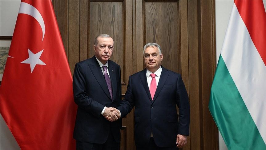 Cumhurbaşkanı Erdoğan, Karmelit Manastırı'nda Macaristan Başbakanı Orban ile bir araya geldi.