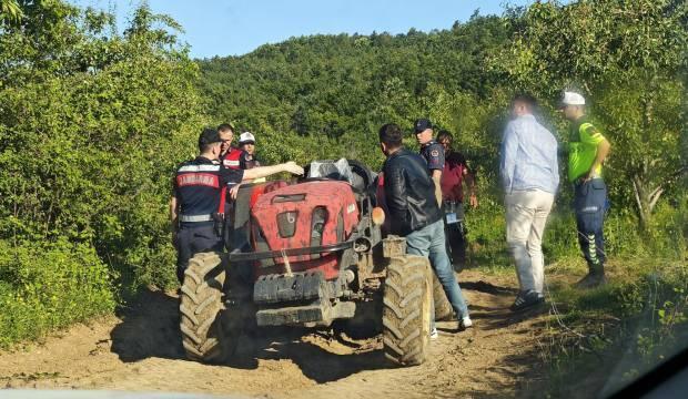 Bursa'da acı olay! Babasının kullandığı traktörün altında kalan çocuk kurtarılamadı