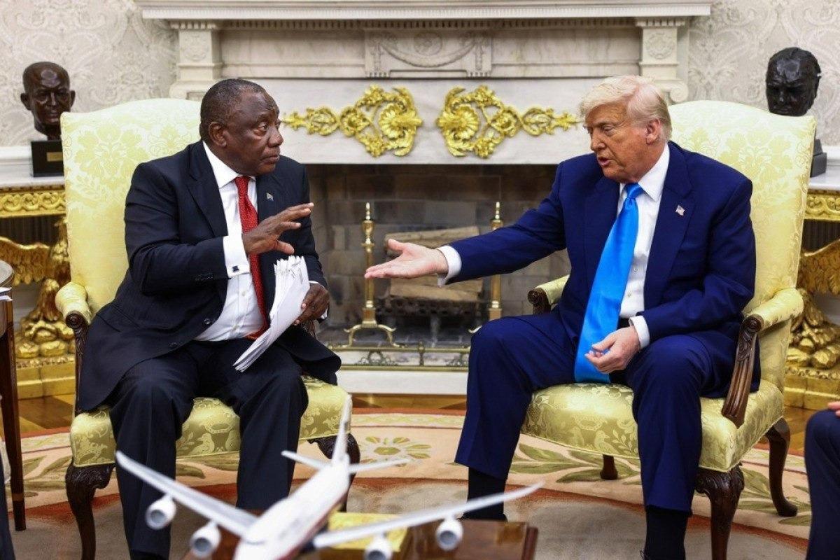 Ramaphosa ve Trump