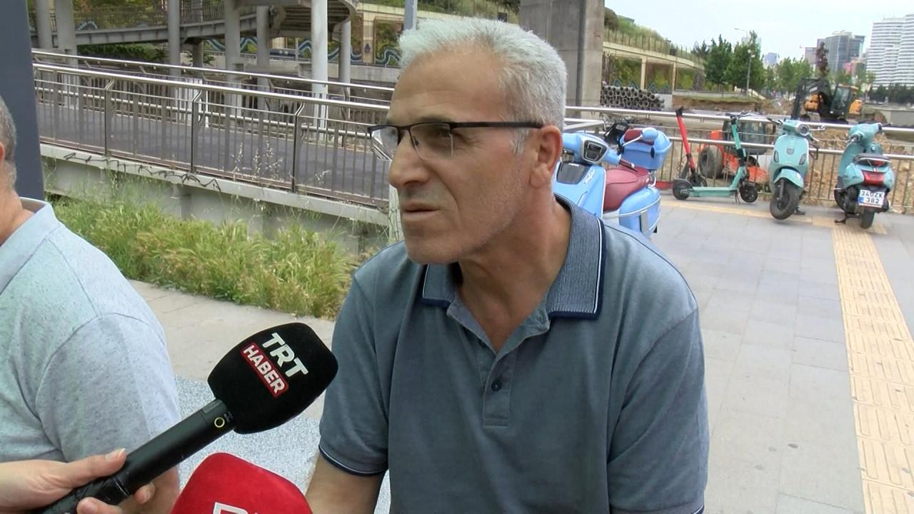 Açıklama yapan vatandaşlardan biri