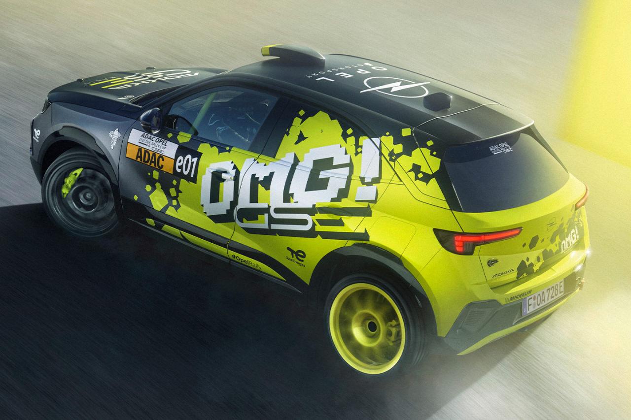 Mokka GSe Rally, sıfır emisyonla yüksek performansı birleştirerek elektrikli araçların sınırlarını ralli etaplarına taşıyor.
