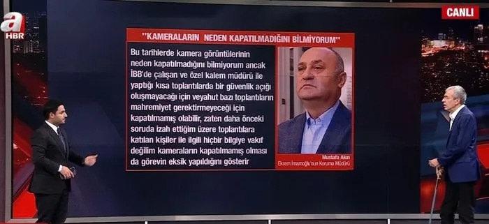 Ekrem İmamoğlu'nun Koruma Müdürü Mustafa Akın'ın ifadesi