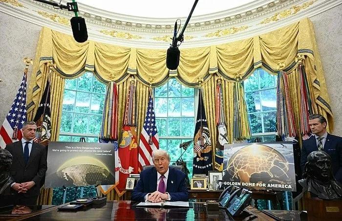 ABD Başkanı Donald Trump'tan "Altın Kubbe" tanıtımı