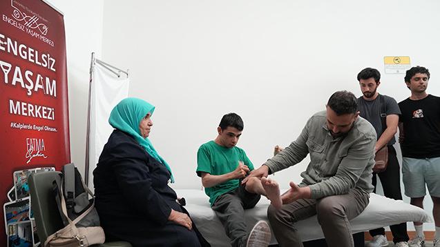 Engelsiz Yaşam Merkezi’ne ziyaret gerçekleştirildi. 