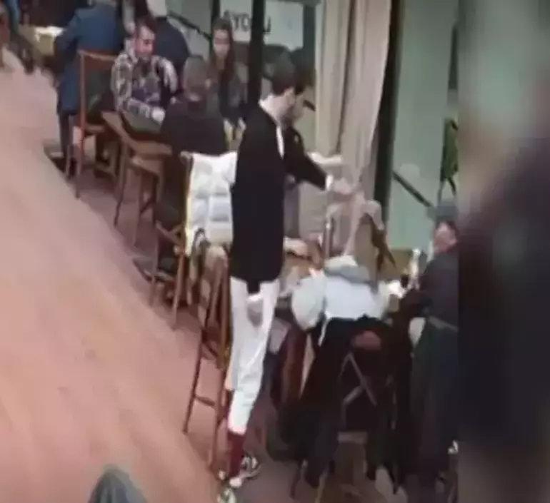 Danla Biliç'in darp edildiği an