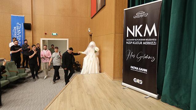 Nizip Kültür Merkezi’nde Nikah Dairesi Memurluğu hizmete açıldı.