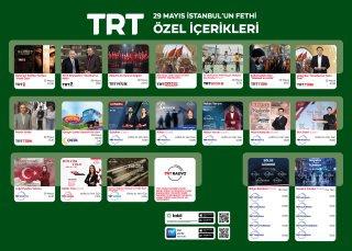TRT 29 Mayıs İstanbul'un Fethi için ekranlarda olacak özel içerikler ile izleyicinin karşısına gelecek. 