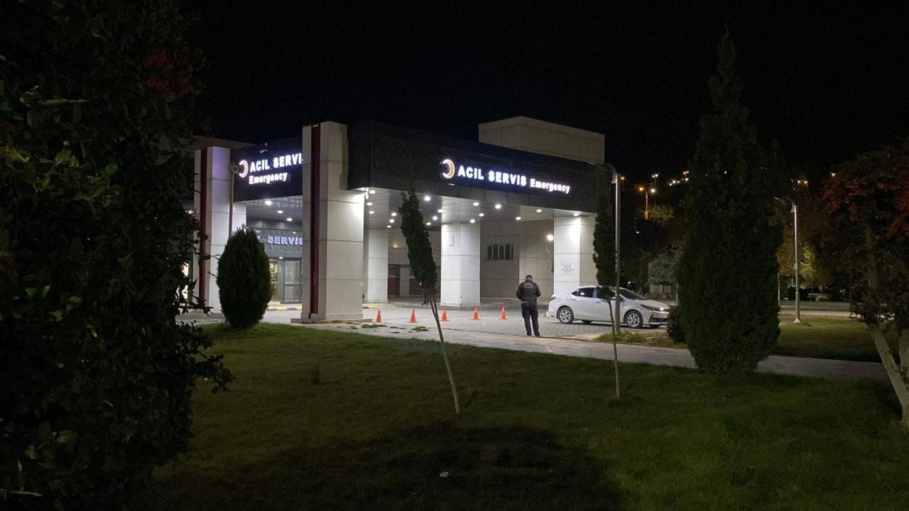 Kazada yaralanan kişi hastaneye kaldırıldı. 