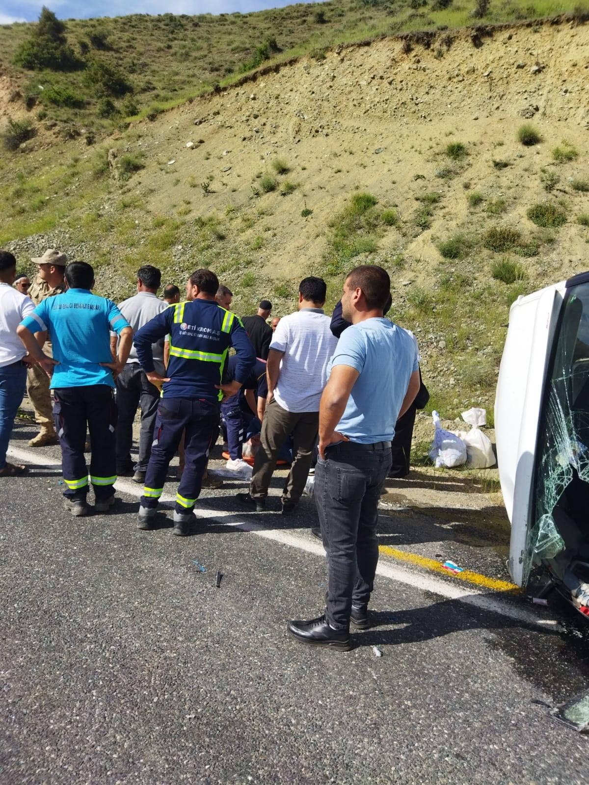 Bölgedeki görevli ve vatandaşlar
