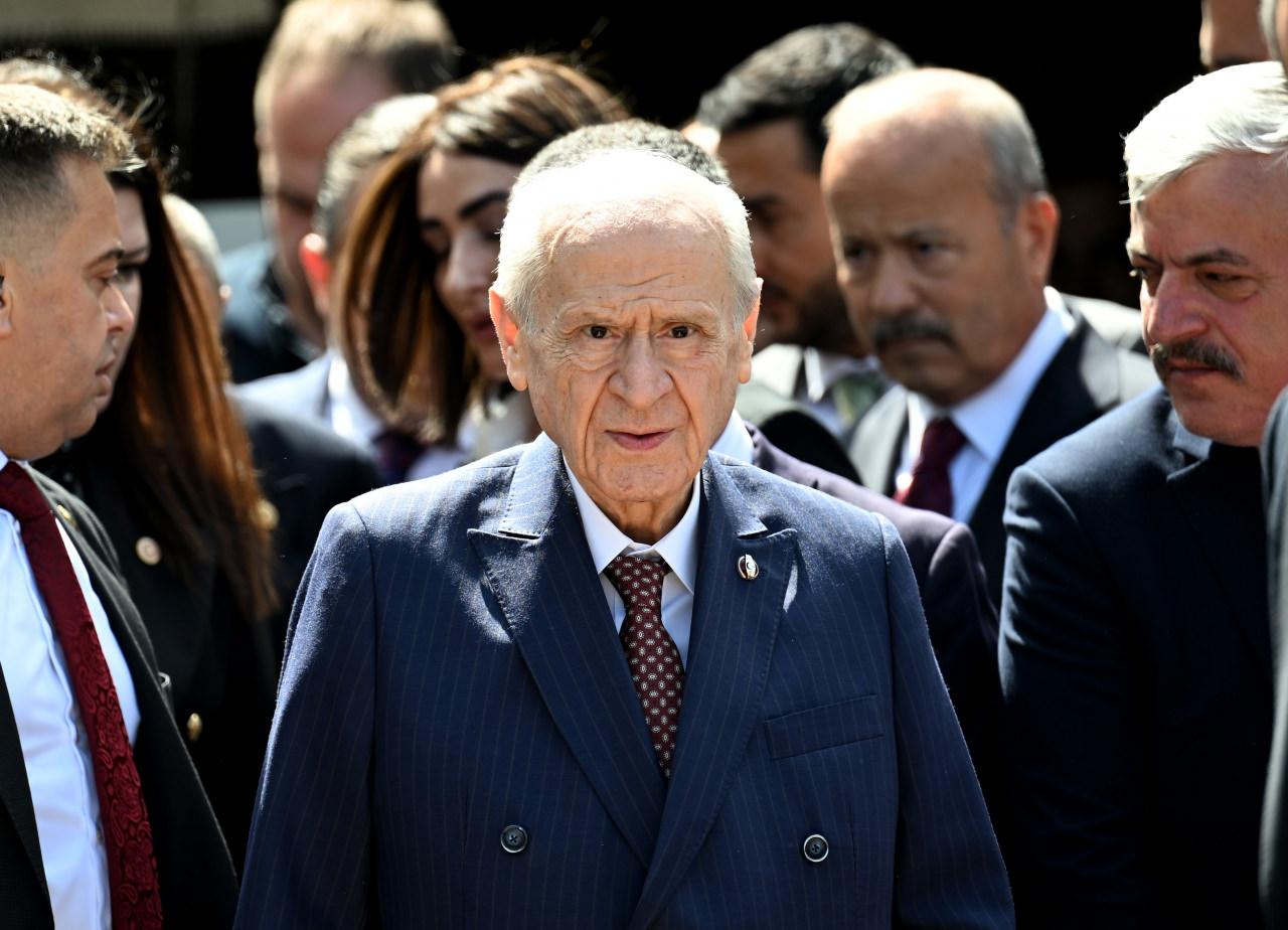MHP Genel Başkanı Bahçeli Ülkücü Şehitler Anıtını ziyaret etti.