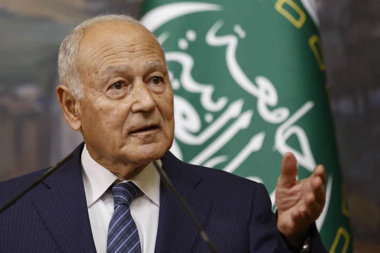 Arap Birliği Genel Sekreteri Ahmed Ebu Gayt 