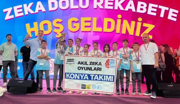 T&uuml;rkiye 7. Akıl ve Zeka Oyunları Finalleri&rsquo;ne bu yıl Konyalı &ouml;ğrenciler damga vurdu