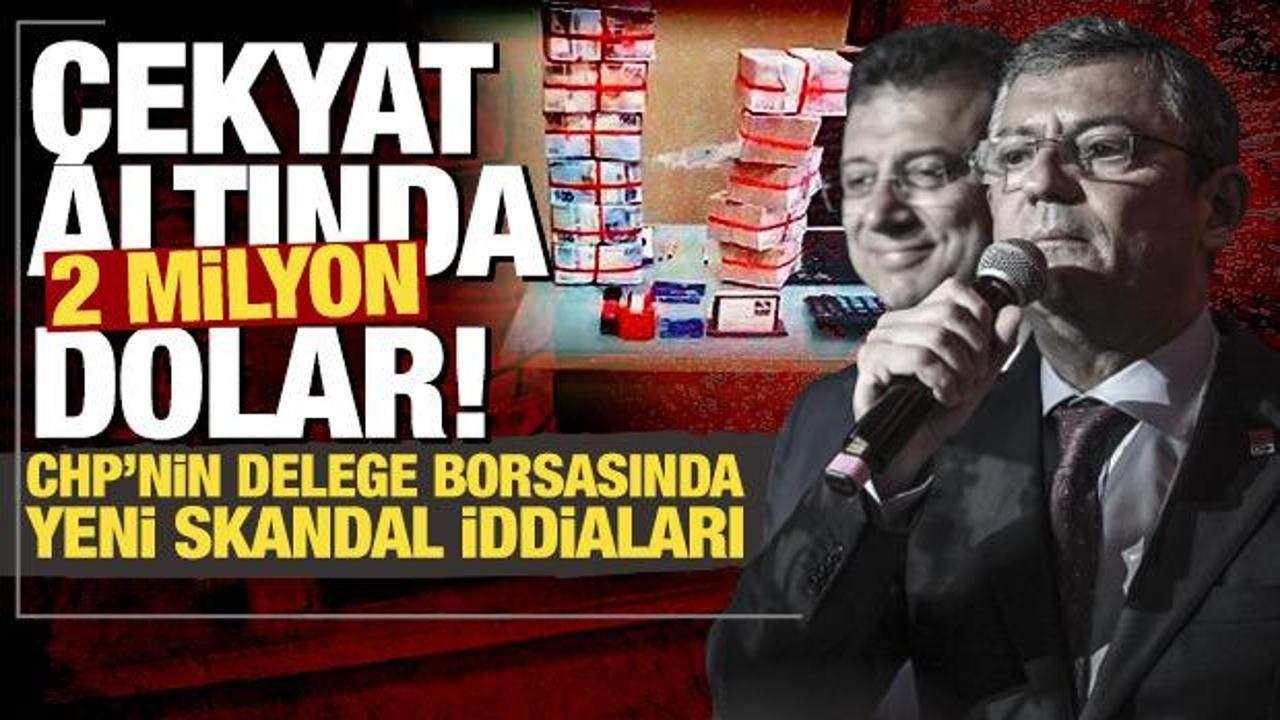 Delegelere çekyatın altından 2 milyon dolar itirafı