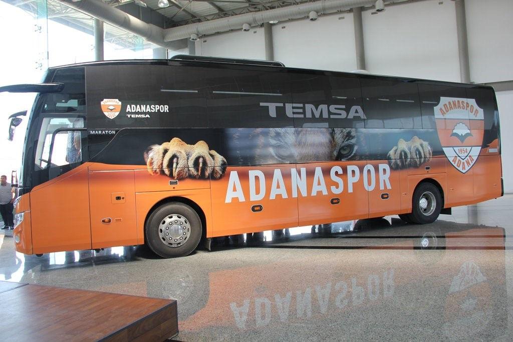 Adanaspor'un kulüp otobüsü