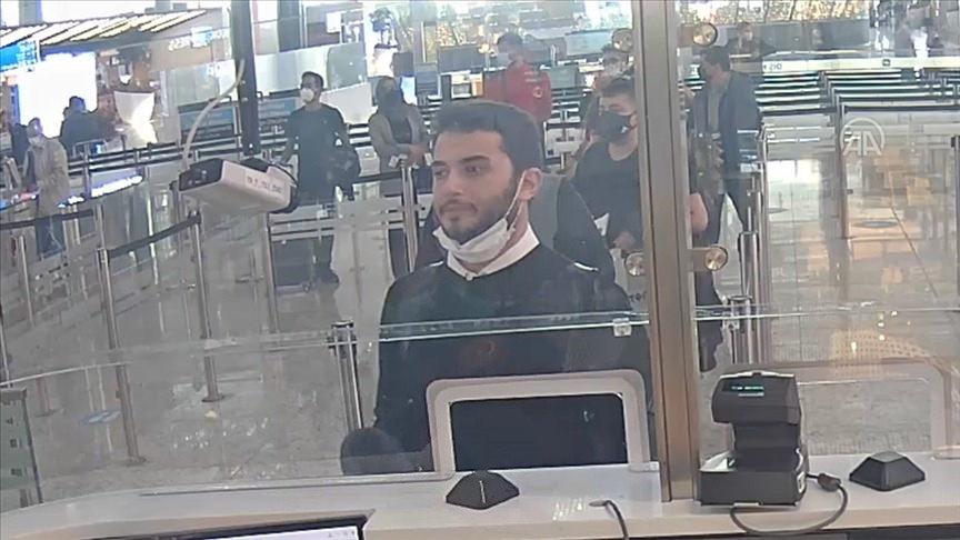Özer'in Türkiye'den kaçış görüntüleri