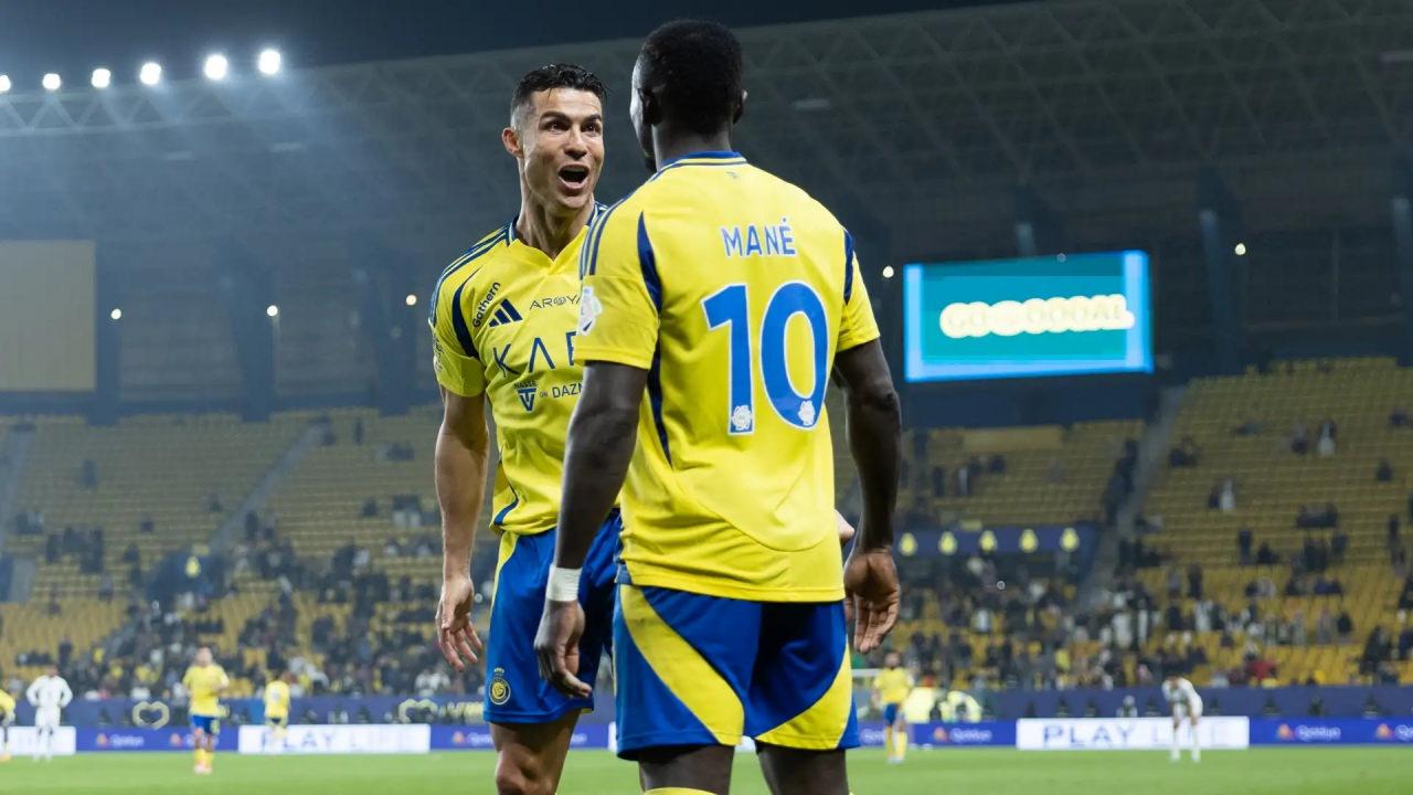 Sadio Mane ve Cristiano Ronaldo Al Nassr formasıyla