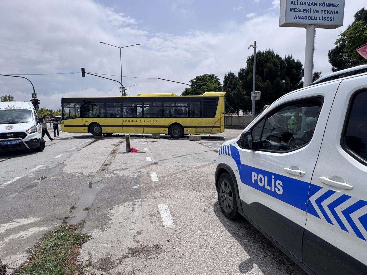 Bursa'da feci kaza.