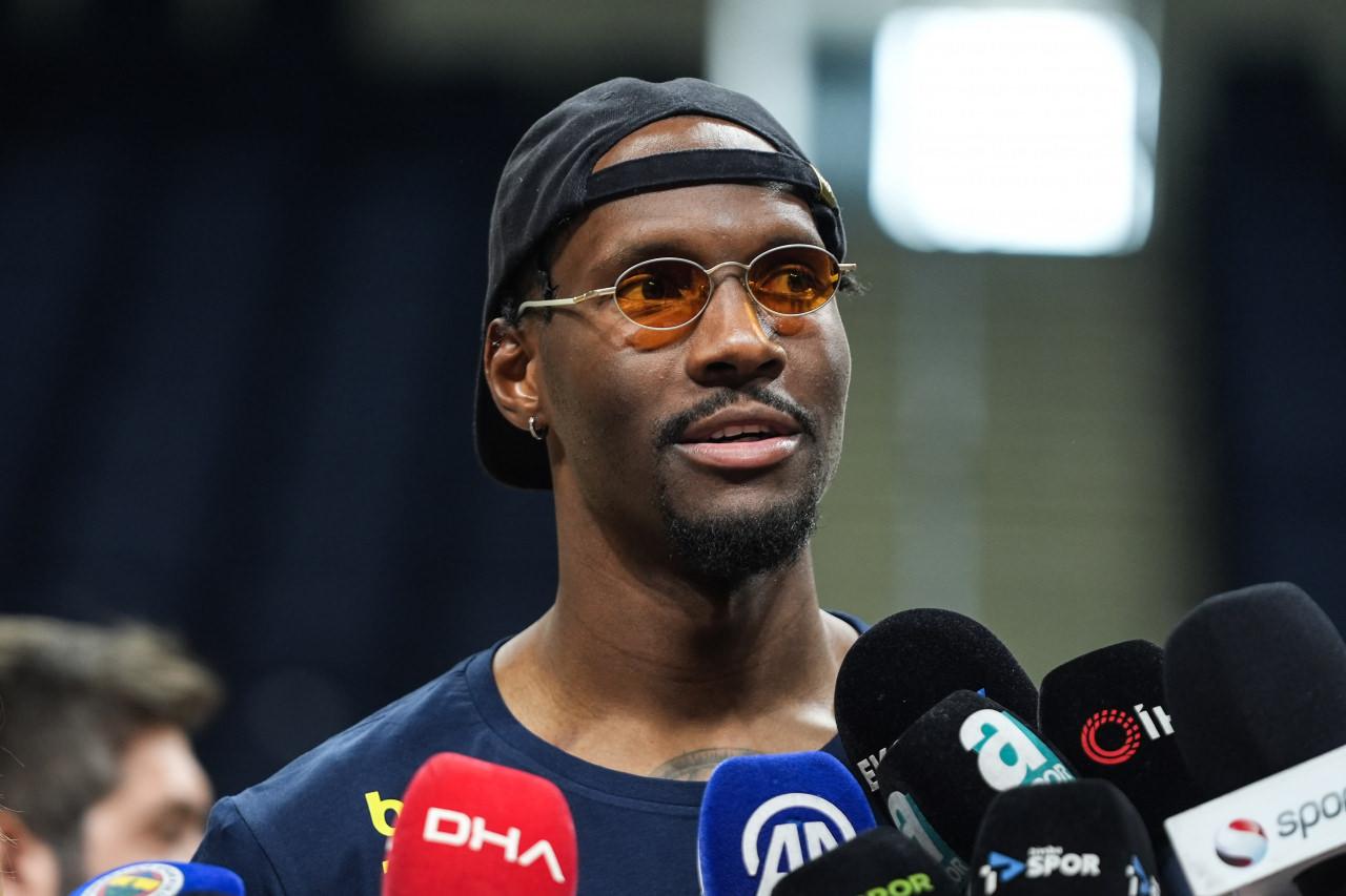 Fenerbahçe Beko'nun ABD'li oyuncusu Nigel Hayes-Davis
