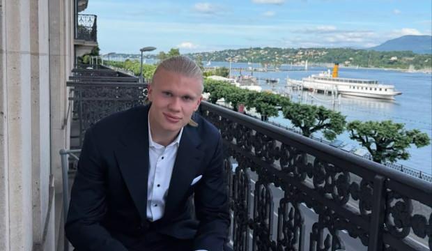 Yunanistan'da 500 bin Euro'luk hesabın ardından Haaland İsviçre'ye geldi