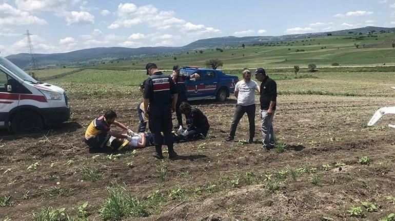 Bilecik'te eğitim uçağı zorunlu iniş yaptı.